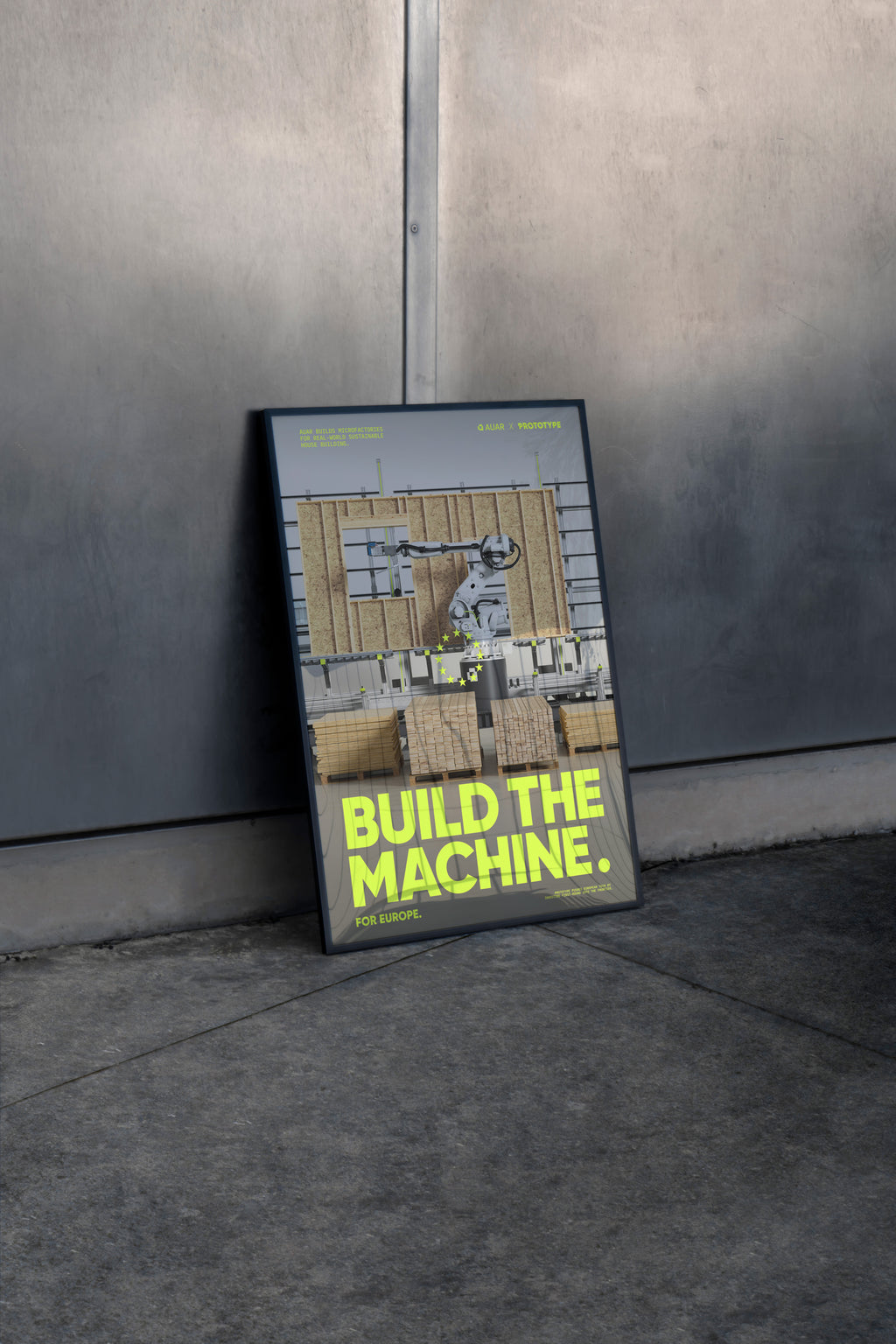 BUILD THE MACHINE POSTER - AUAR