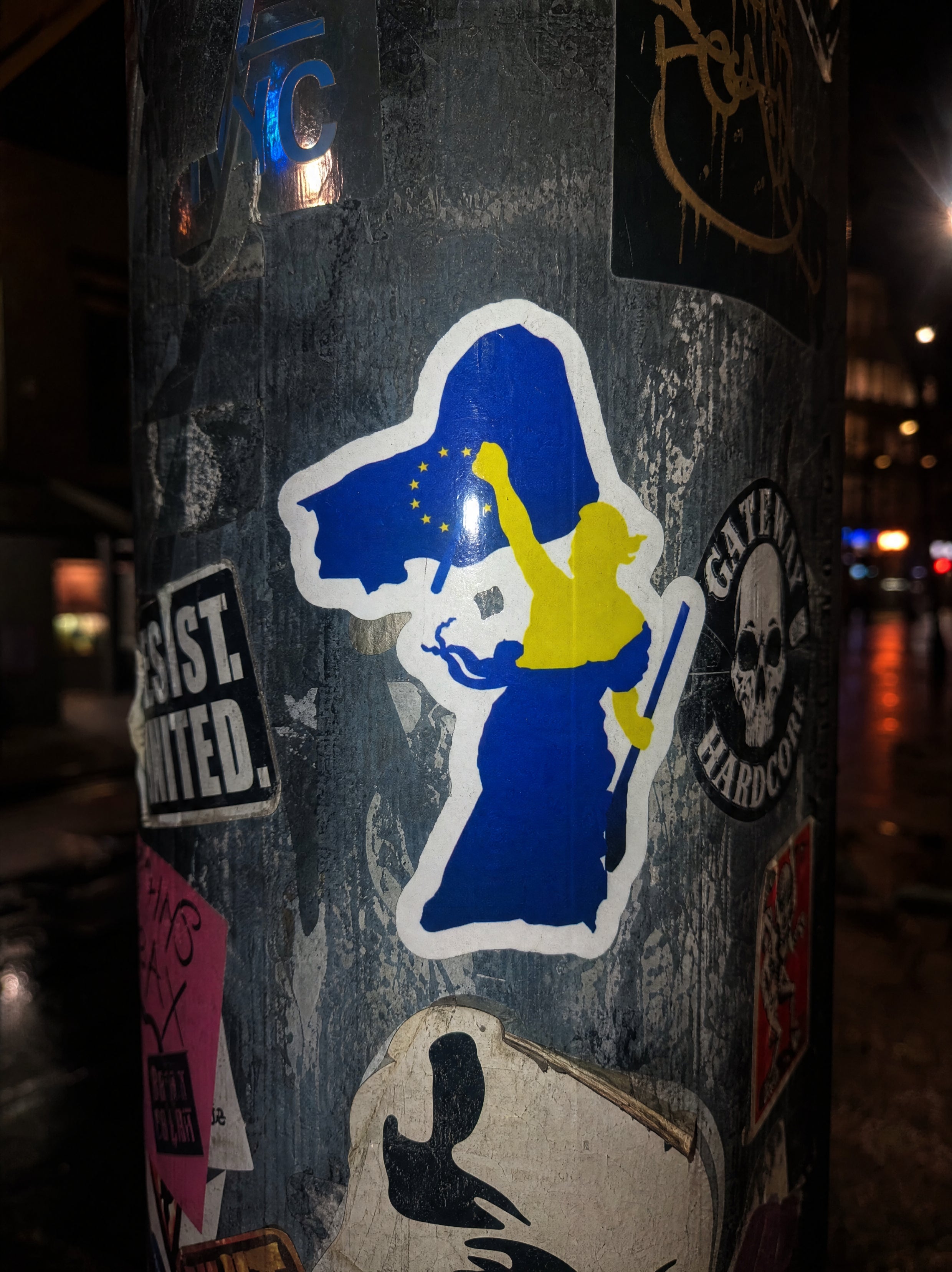 For Europe Sticker Sheet
