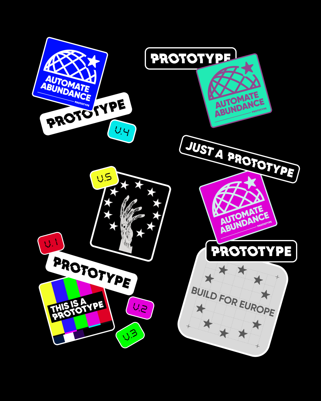 PROTOTYPE STICKER SET