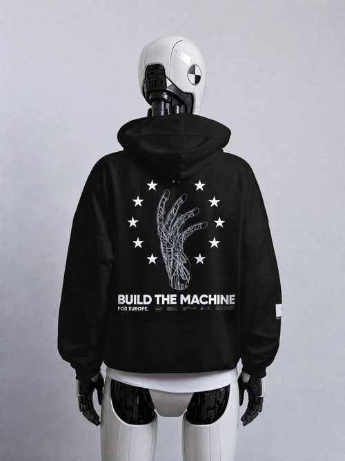 BUILD THE MACHINE HOODIE #000000