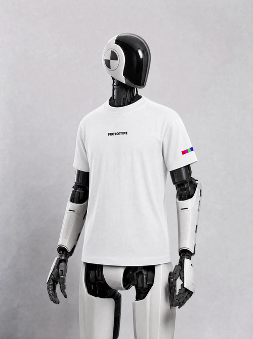 BUILD THE MACHINE T-SHIRT #FFFFFF [REGULAR FIT]
