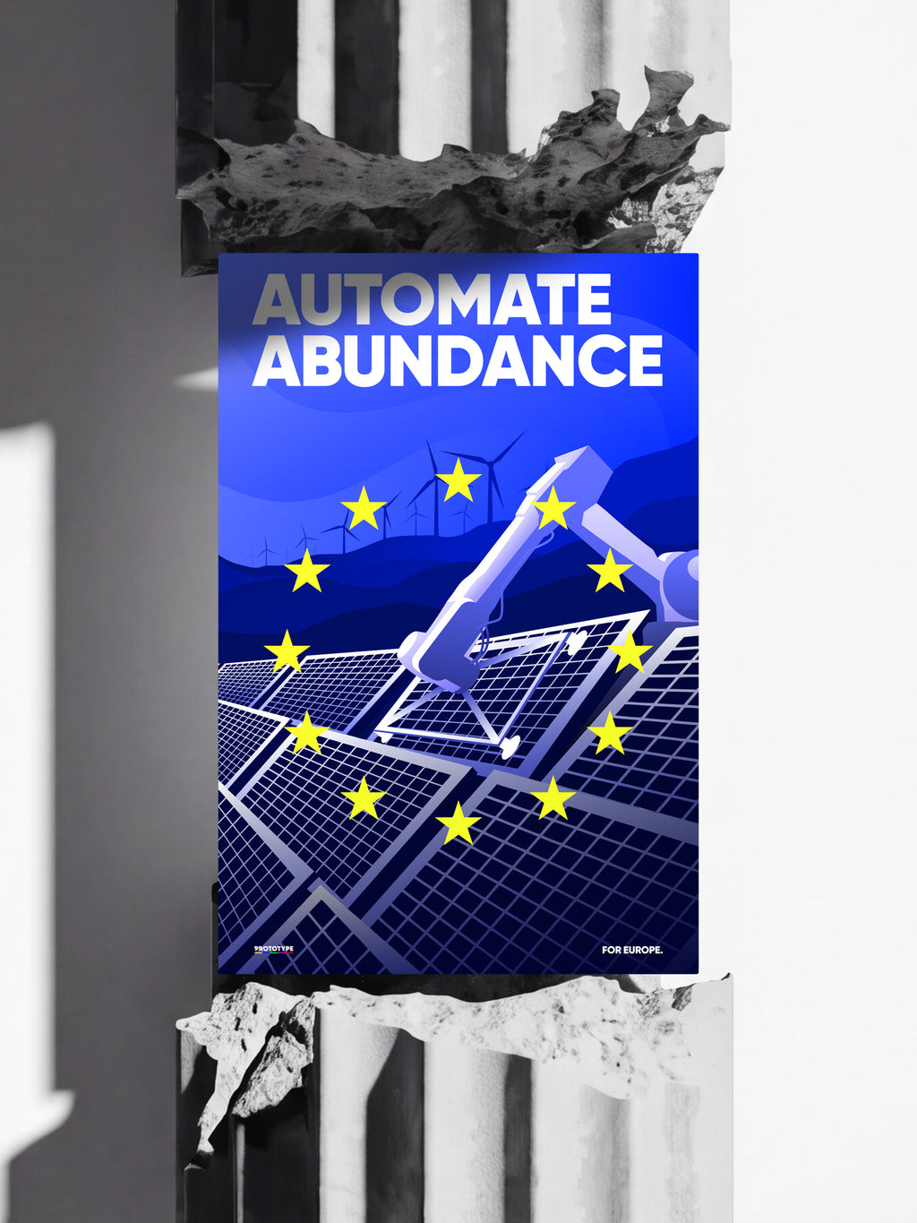 POSTER "AUTOMATE ABUNDANCE"