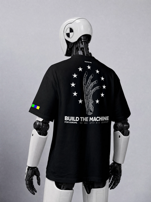 BUILD THE MACHINE T-SHIRT #000000 [OVERSIZED FIT]