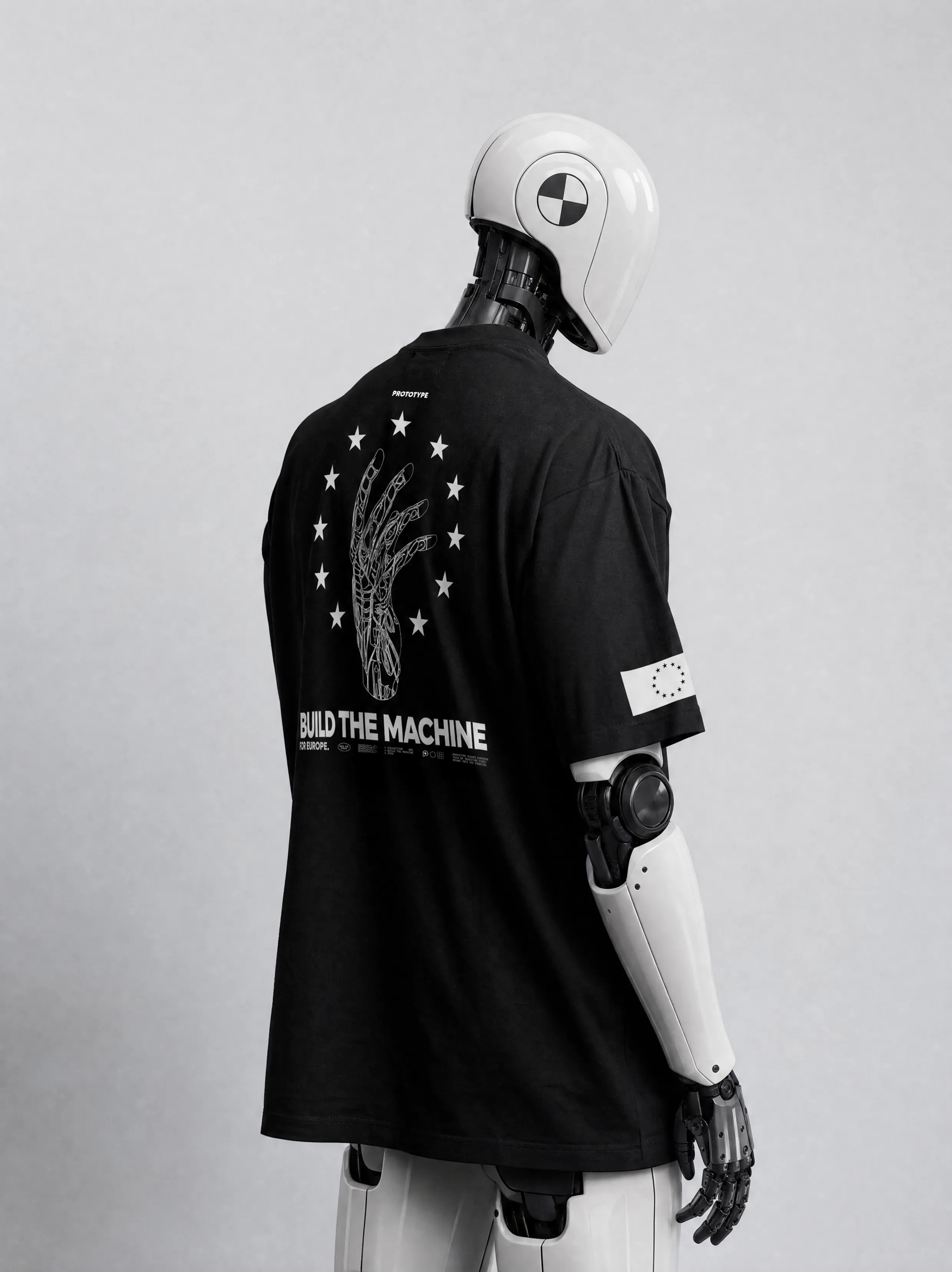 BUILD THE MACHINE SHIRT #000000 [OVERSIZED FIT]