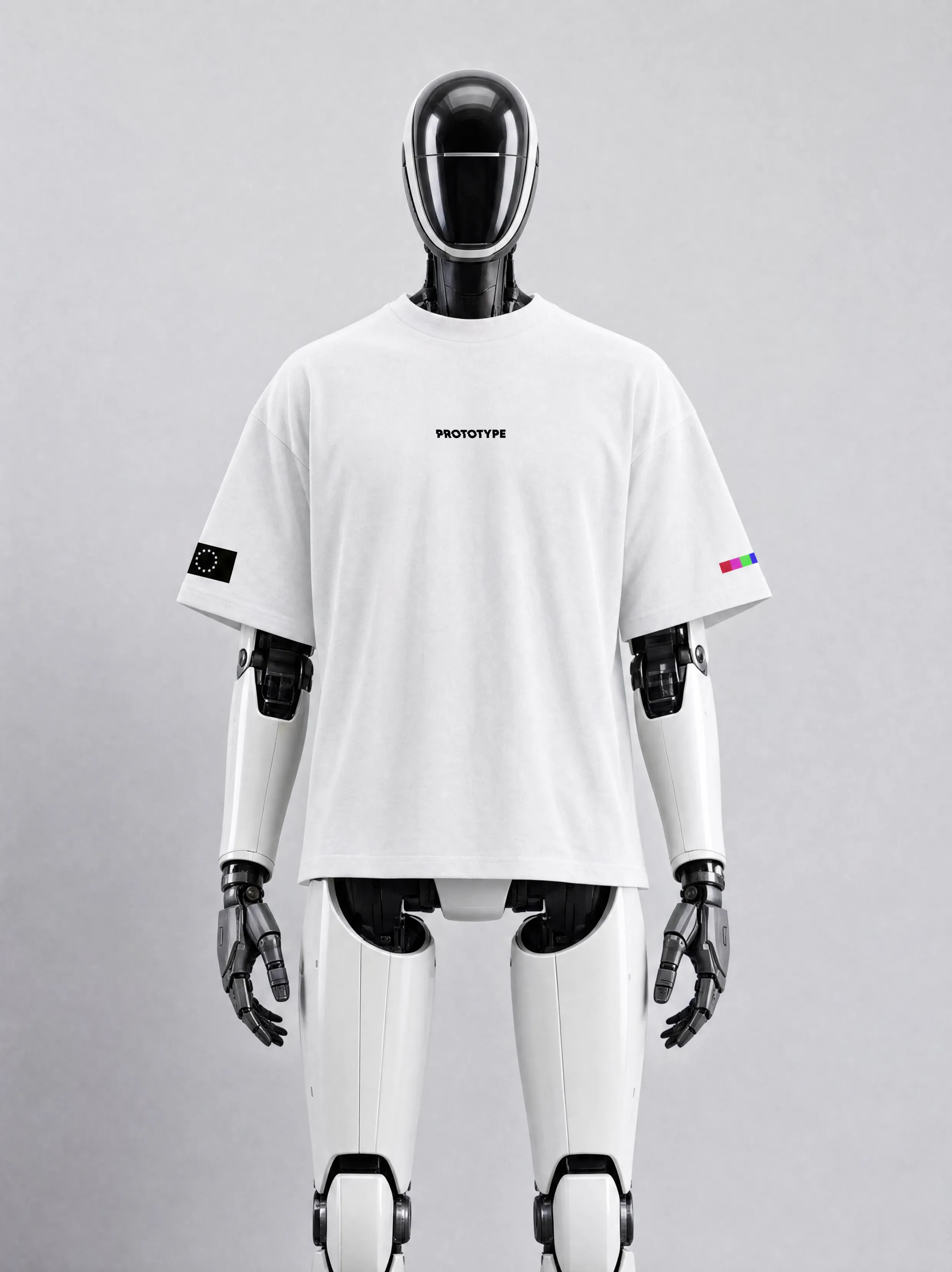 BUILD THE MACHINE SHIRT #FFFFFF [OVERSIZED FIT]