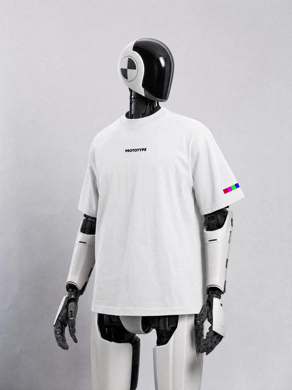 BUILD THE MACHINE SHIRT #FFFFFF [OVERSIZED FIT]